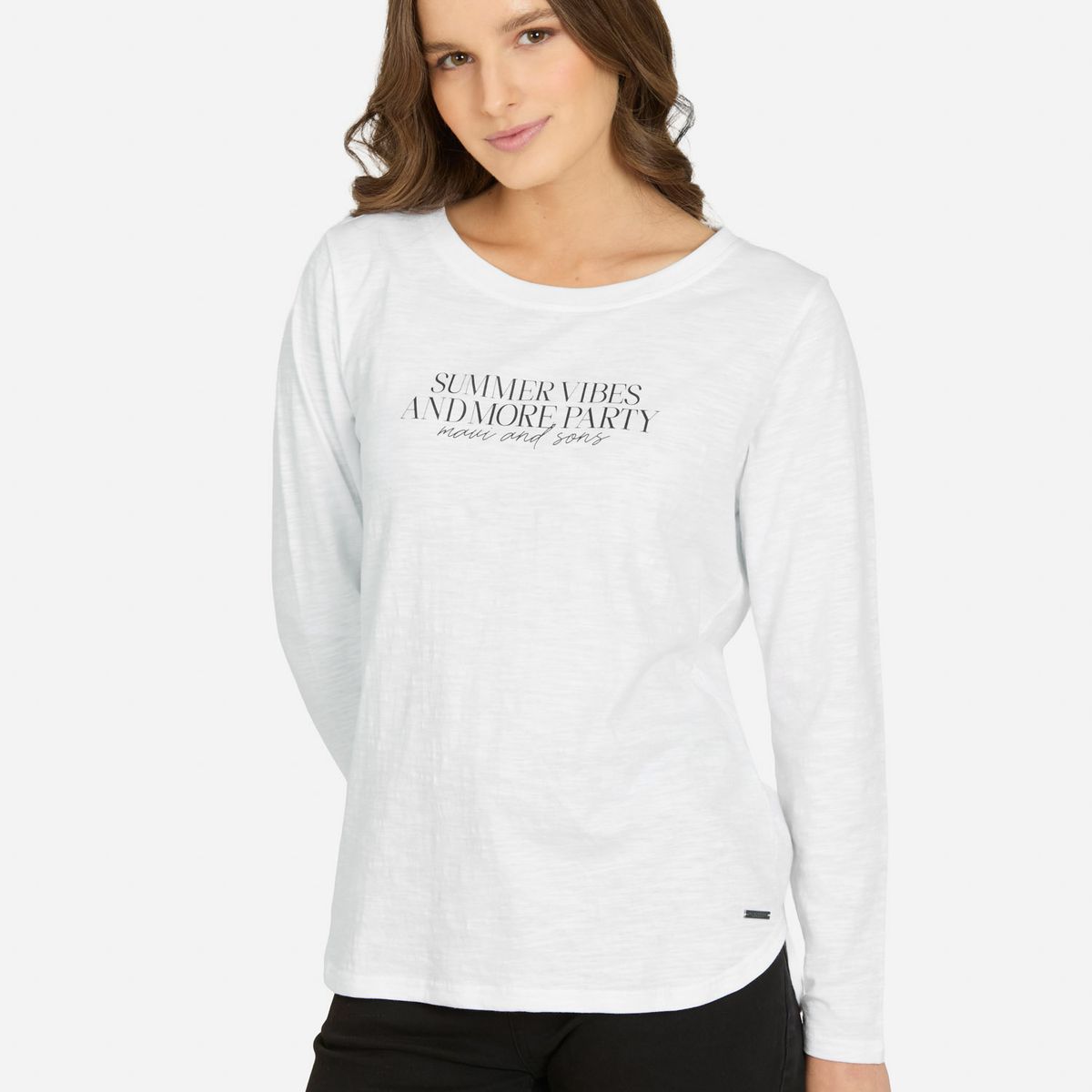 MAUI AND SONS - Polera ML Maurea Blanco Mujer Maui And Sons - Blanco