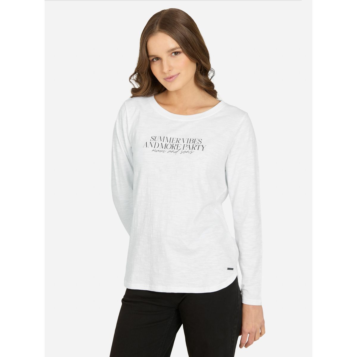 MAUI AND SONS - Polera ML Maurea Blanco Mujer Maui And Sons - Blanco