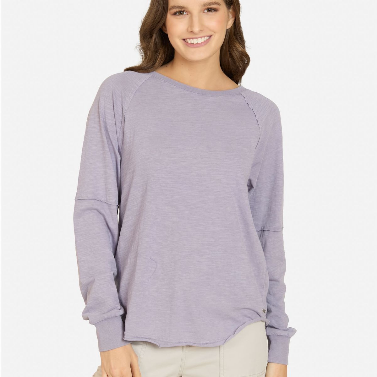 MAUI AND SONS - Polera ML Zephira Morado Mujer Maui And Sons - Morado