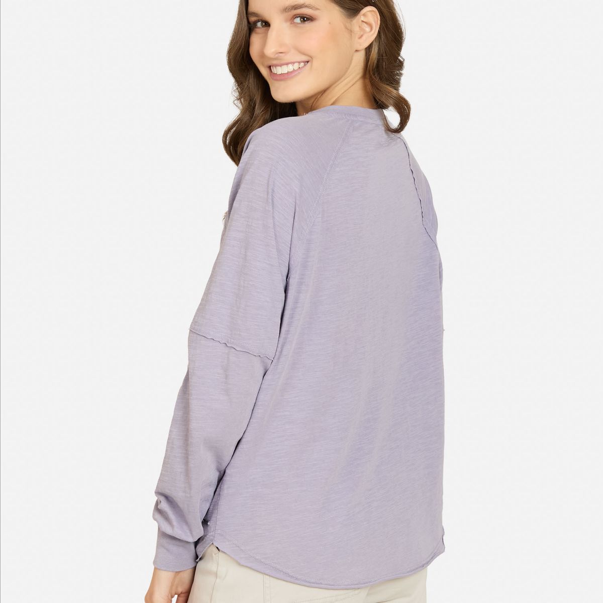 MAUI AND SONS - Polera ML Zephira Morado Mujer Maui And Sons - Morado