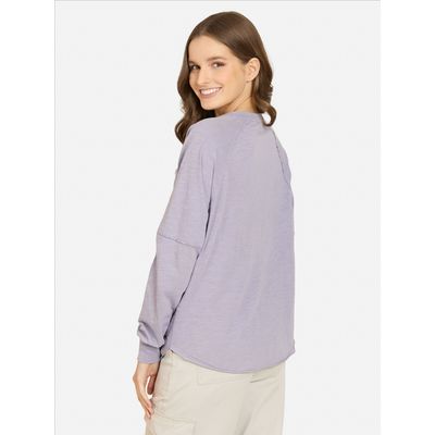 Imagen 2 del producto Polera ML Zephira Morado Mujer - Morado