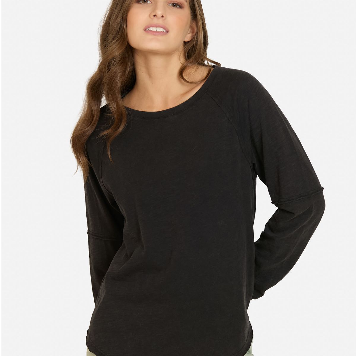 MAUI AND SONS - Polera ML Zephira Negro Mujer Maui And Sons - Negro