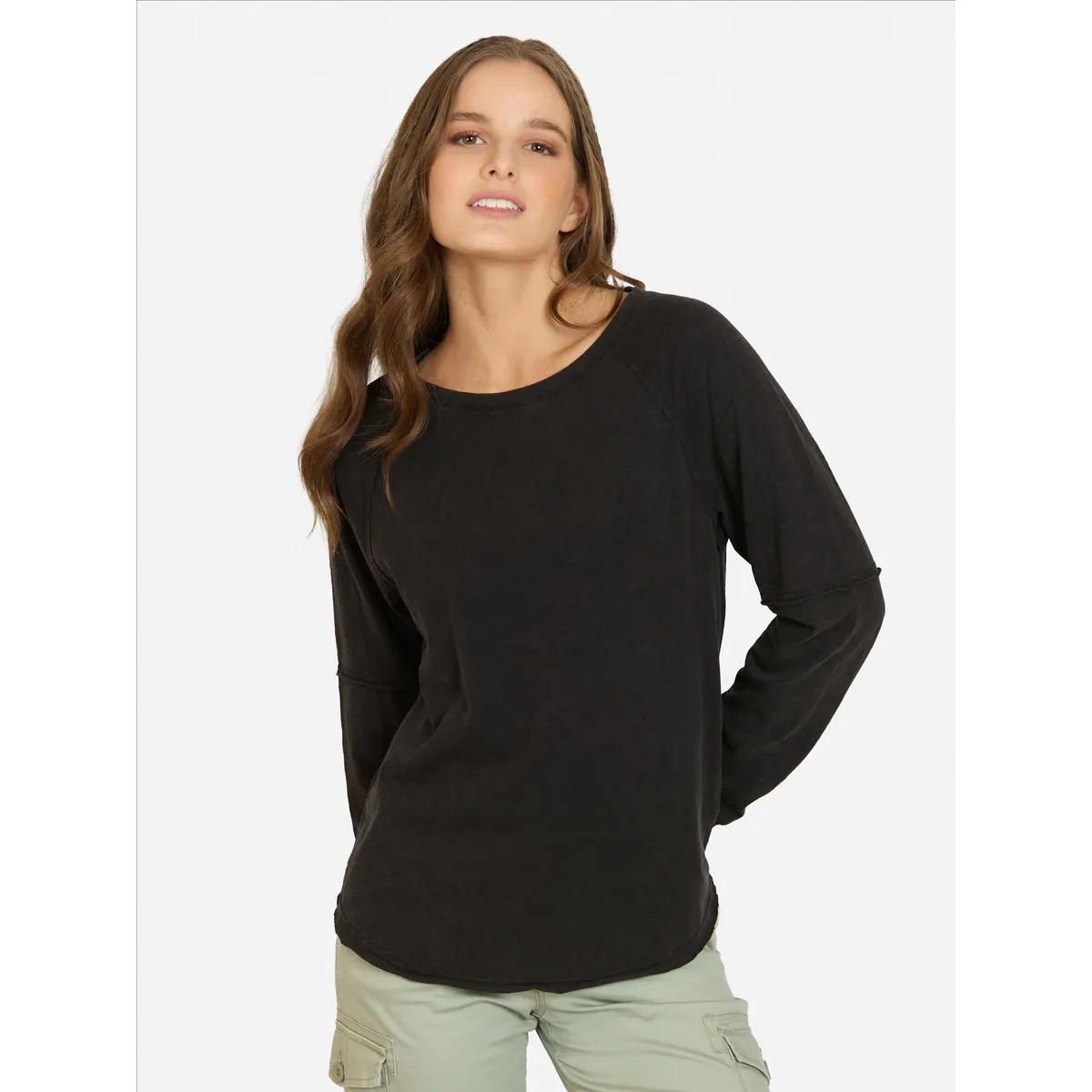 MAUI AND SONS - Polera ML Zephira Negro Mujer Maui And Sons - Negro