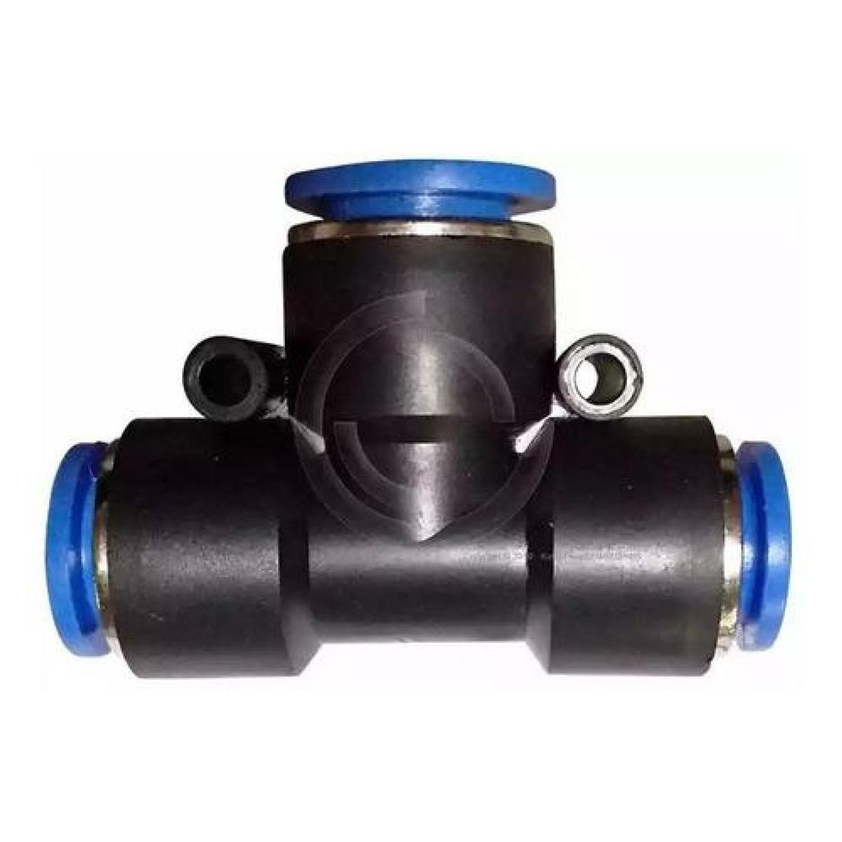 GENERICO - Conector Tee 8mm, Neumatico Bloqueo Antideslizante 3 Vias