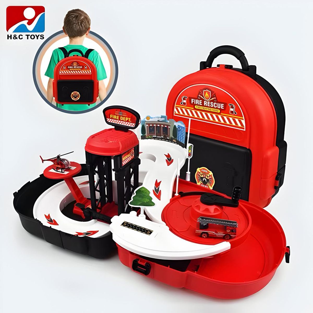 GENERICO - Mochila Estación de Rescate contra Incendios