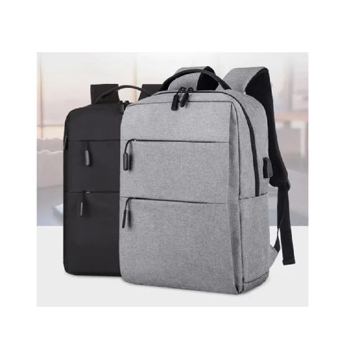 CARIBEE - Mochila Anti Robo Unisex Porta Notebook