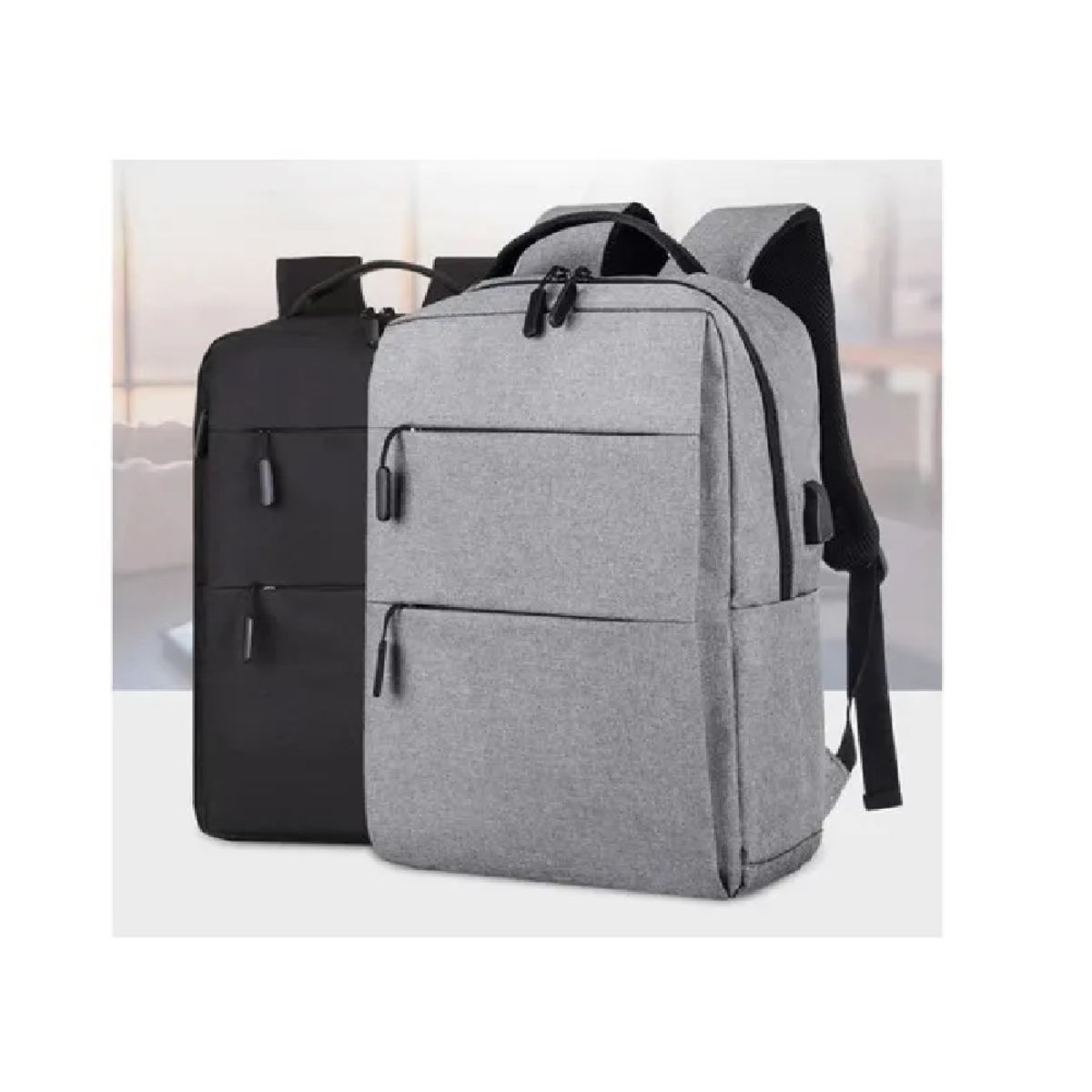CARIBEE - Mochila Anti Robo Unisex Porta Notebook
