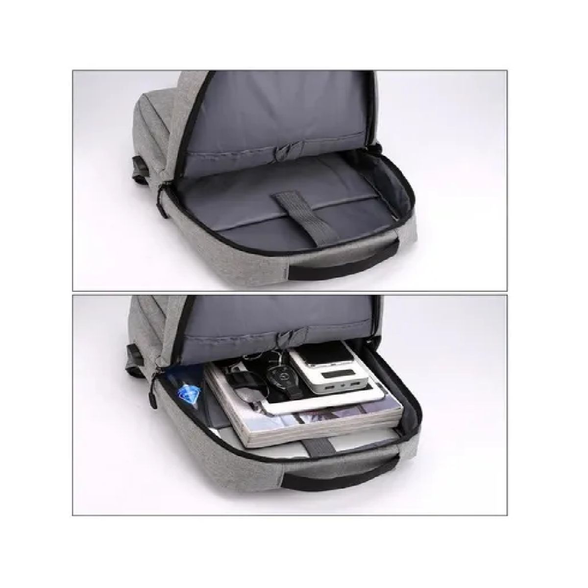 CARIBEE - Mochila Anti Robo Unisex Porta Notebook