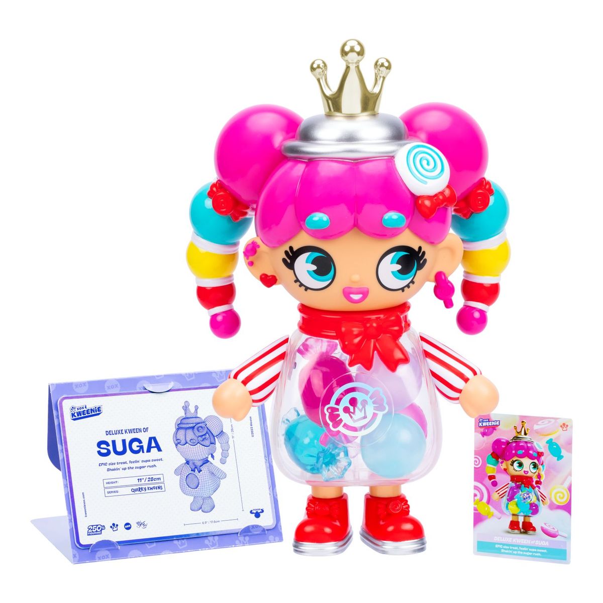BOING TOYS - Muñeca Xox Kweenie Deluxe Candy