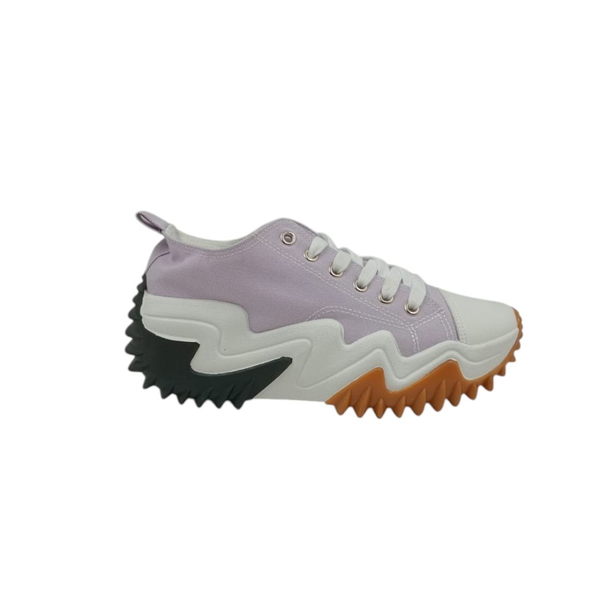 HERIEL - Zapatilla Purpura Plataforma Mujer