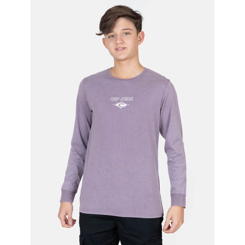 RIP CURL - Polera ML Sun Burdeo Infantil Rip Curl - Burdeos
