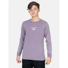 RIP CURL - Polera ML Sun Burdeo Infantil - Burdeos