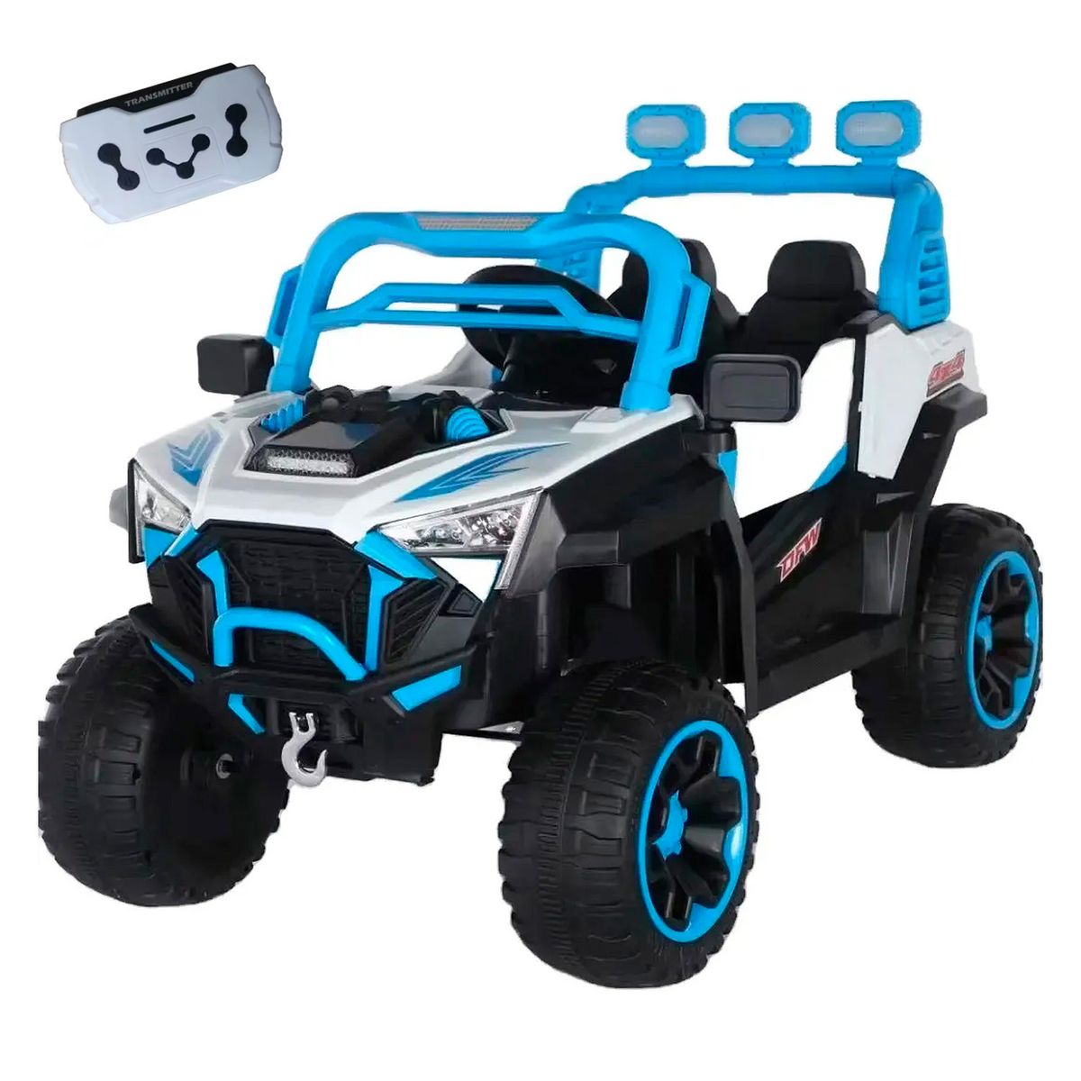 MUNDO ONLINE - Jeep Eléctrico Infantil Con Control Luces Led y Sonido