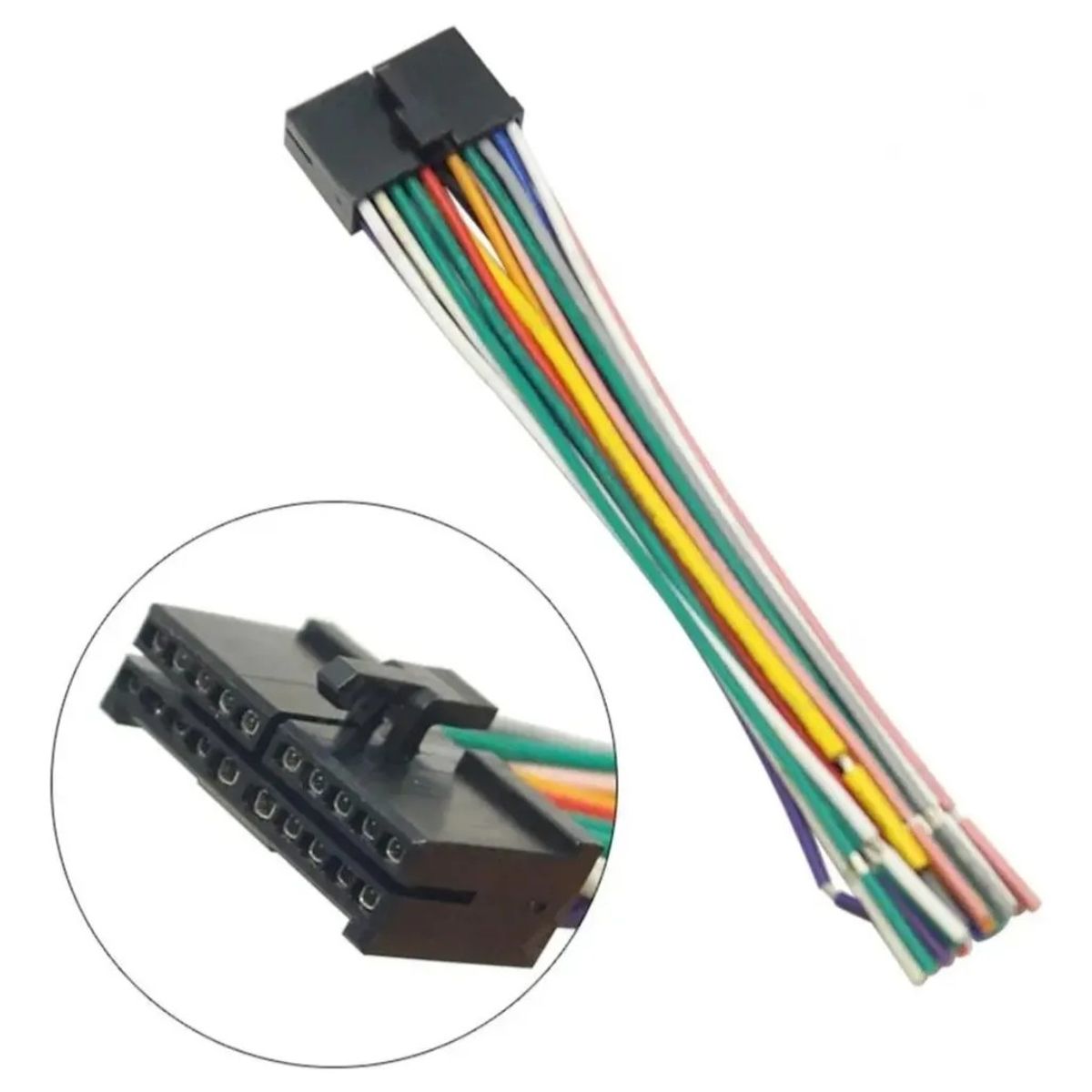 GENERICO - Arnés Conector Adaptador Para Radios Chinos De 20 Pines