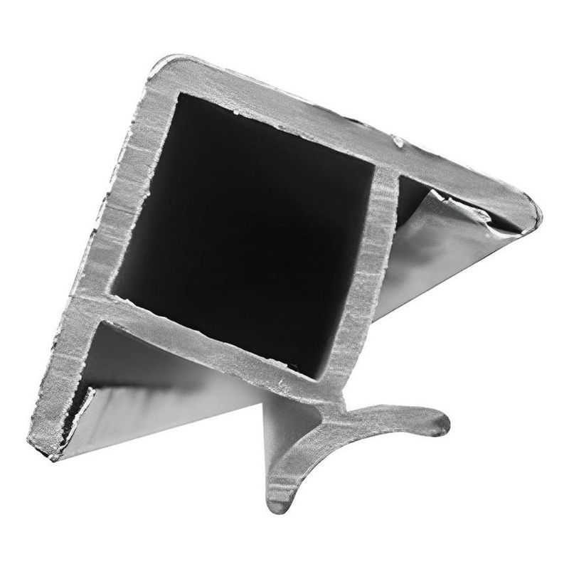 DVP - Esquinero Para Zócalo De Pvc 150mm Aluminio Dvp
