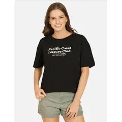 RIP CURL - Polera MC Sunsetmax Negro Mujer - Negro