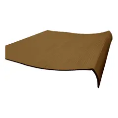 DVP - Grada Clásica Escalera Pvc 0,5x1,2 Mts Café