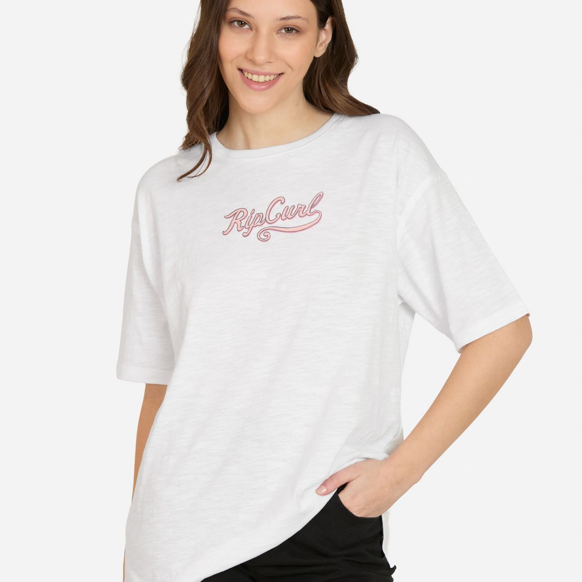 RIP CURL - Polera MC Saltmind Blanco Mujer Rip Curl - Blanco