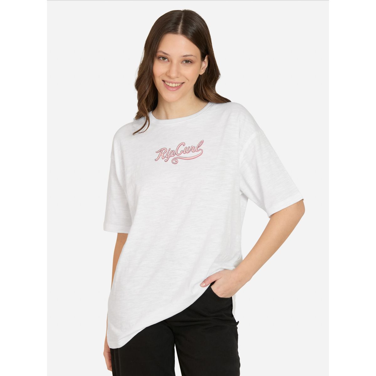 RIP CURL - Polera MC Saltmind Blanco Mujer Rip Curl - Blanco