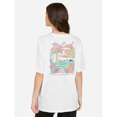 Imagen 2 del producto Polera MC Saltmind Blanco Mujer - Blanco