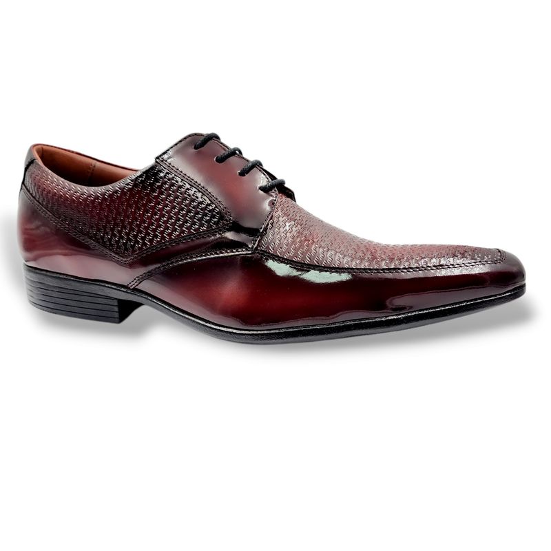LEVURETT - Zapato Hombre Charol Rojo Levurett Braile