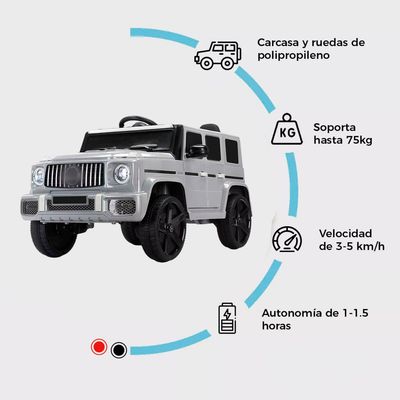 Imagen 2 del producto Jeep Eléctrico XXL Mercedes Con Luz Sonido y Control