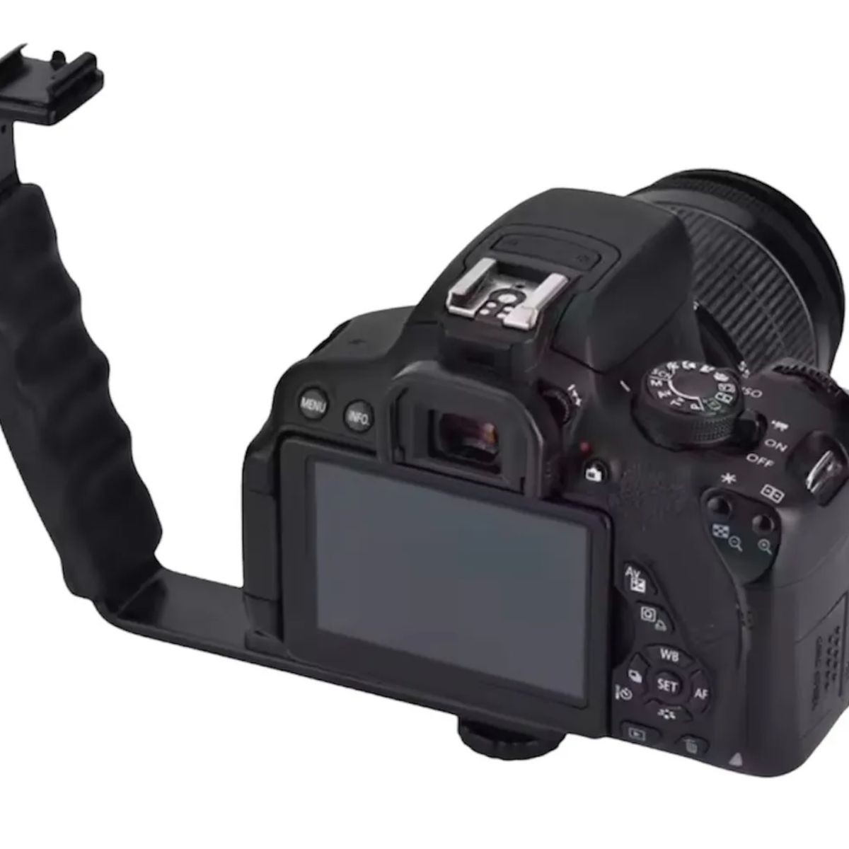 GENERICO - Soporte Handgrip L Bracket para Camaras