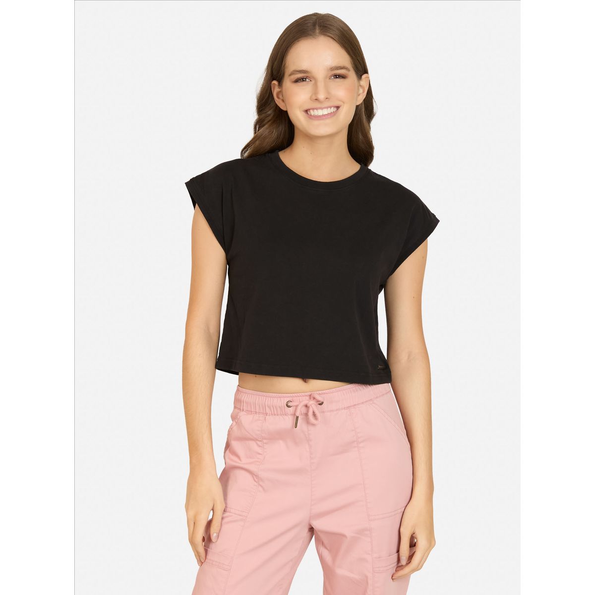 RIP CURL - Polera MC Dunecrest Negro Mujer Rip Curl - Negro