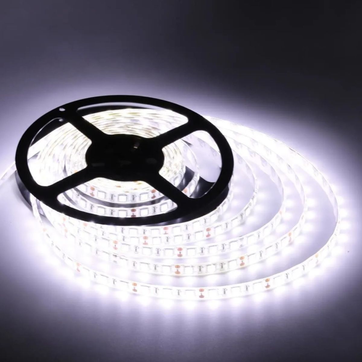 3 Cintas Led 12V 14W 5050 IP20 60Led/m 5mt Luz Fría, marca GENERICO - Foto 2