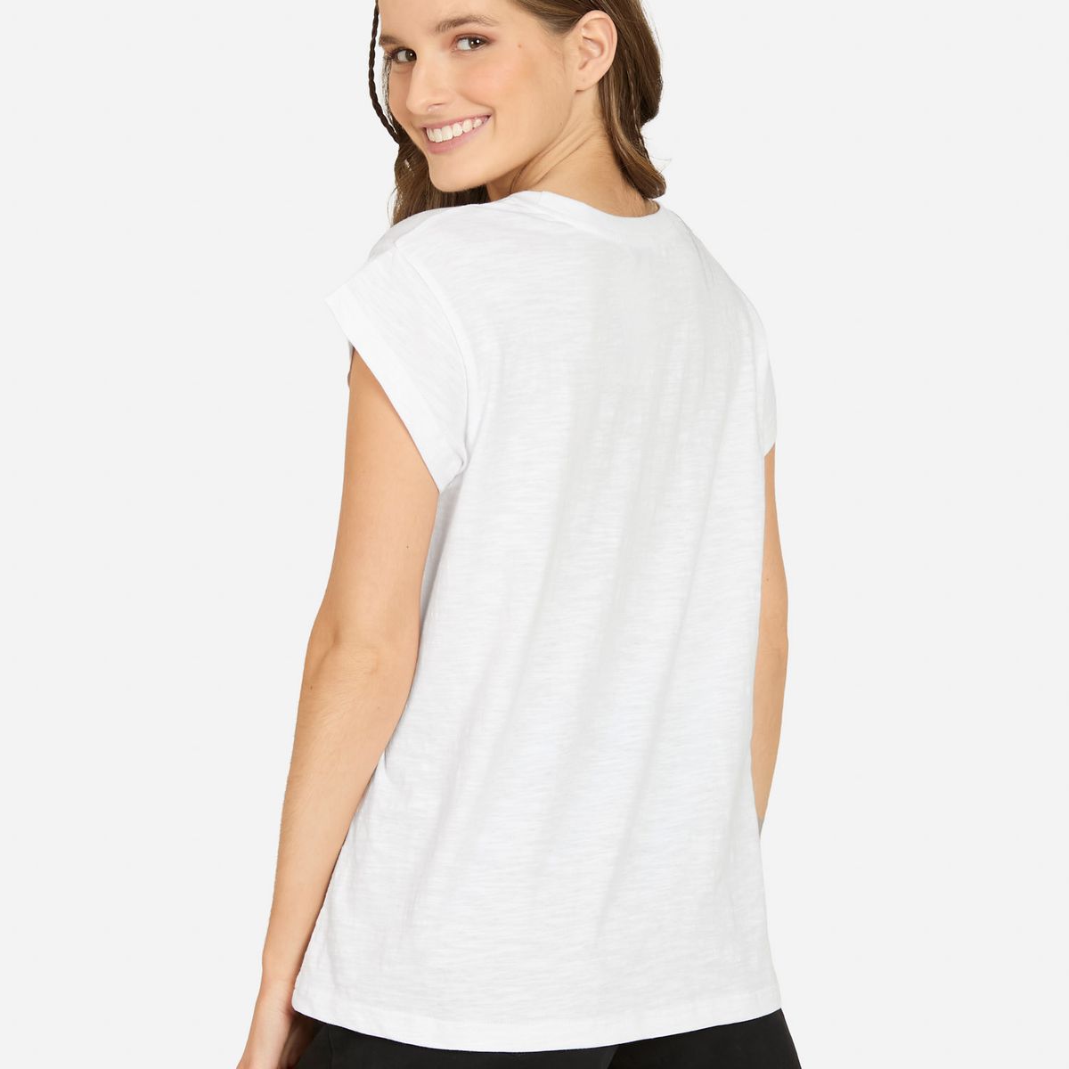 RIP CURL - Polera MC Rockcrest Blanco Mujer Rip Curl - Blanco