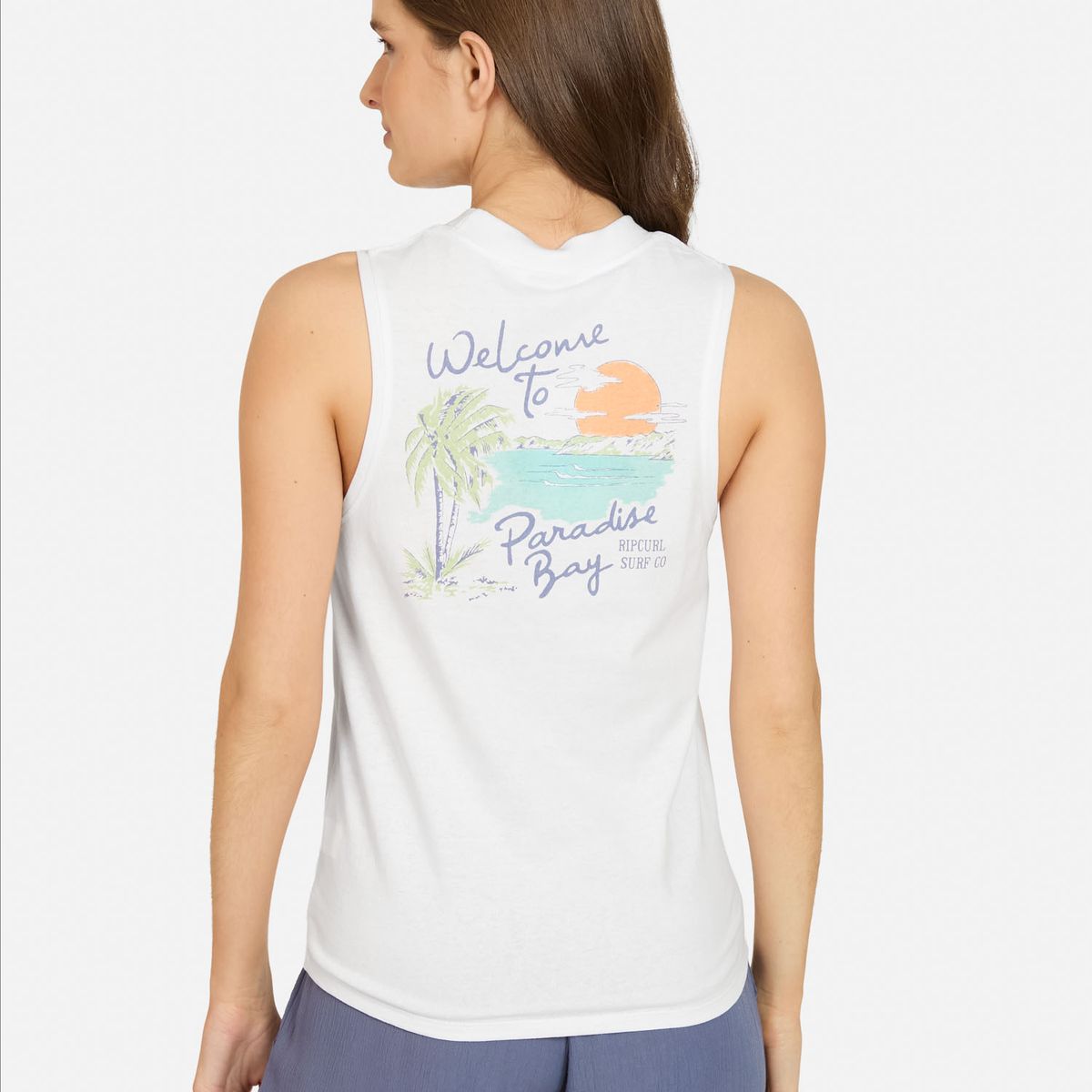 RIP CURL - Polera MC Waterzone Blanco Mujer Rip Curl - Blanco