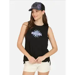 RIP CURL - Polera MC Jetmind Negro Mujer - Negro