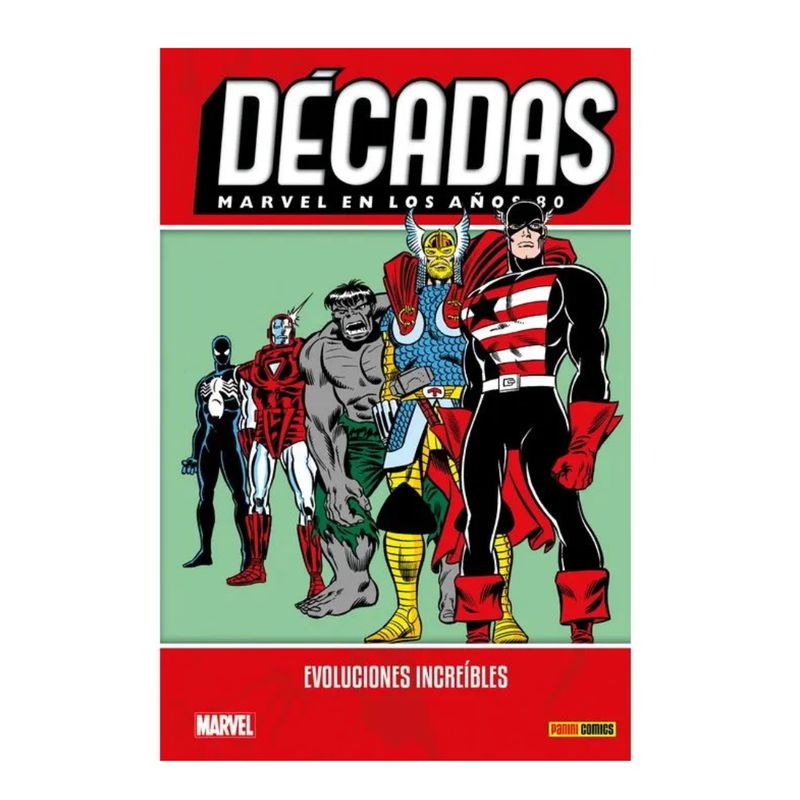 PANINI CHILE - Décadas N°5 - Marvel en los Años 80 - Evoluciones Increíbles