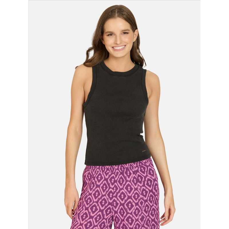 RIP CURL - Polera MC Surfcrest Negro Mujer Rip Curl - Negro