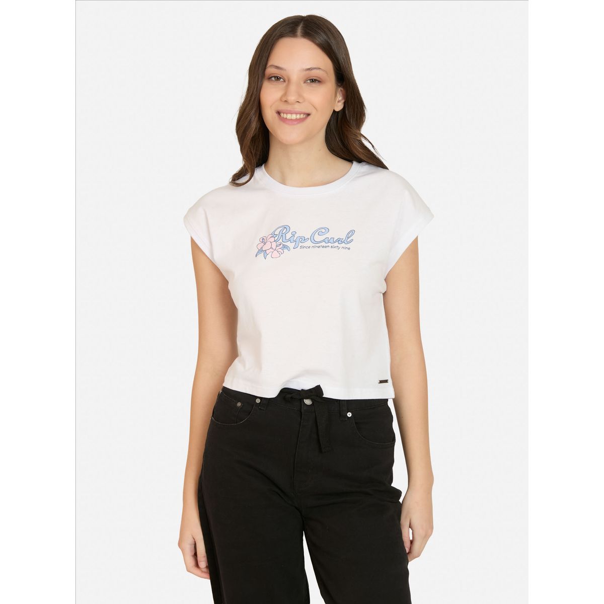 RIP CURL - Polera MC Aquazone Blanco Mujer Rip Curl - Blanco