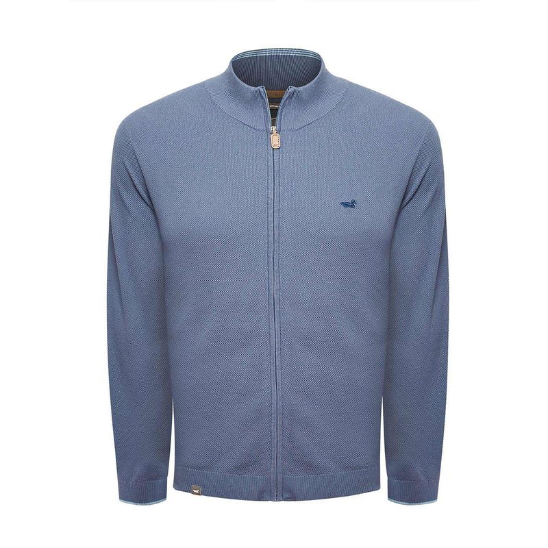 ROCKFORD - Sweater Algodón Org Hombre Bilbaofull Azul ROCKFORD