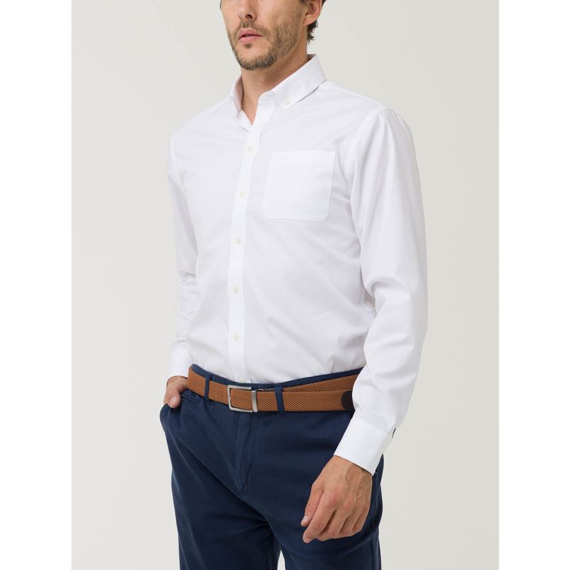 ROCKFORD - Camisa Algodón Hombre Farifax Blanco ROCKFORD