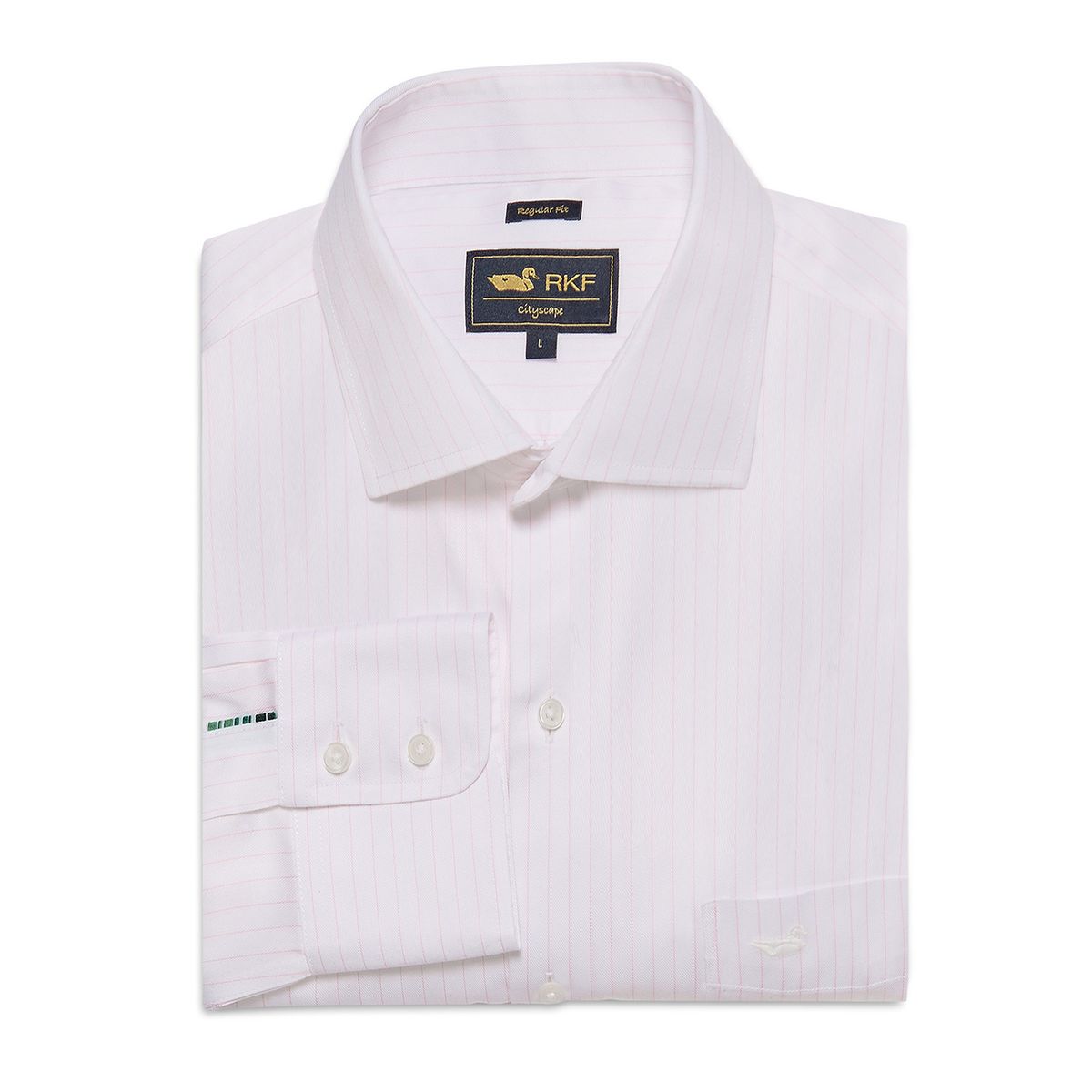 ROCKFORD - Camisa Algodón Libre de Arrugas Hombre Blanco ROCKFORD