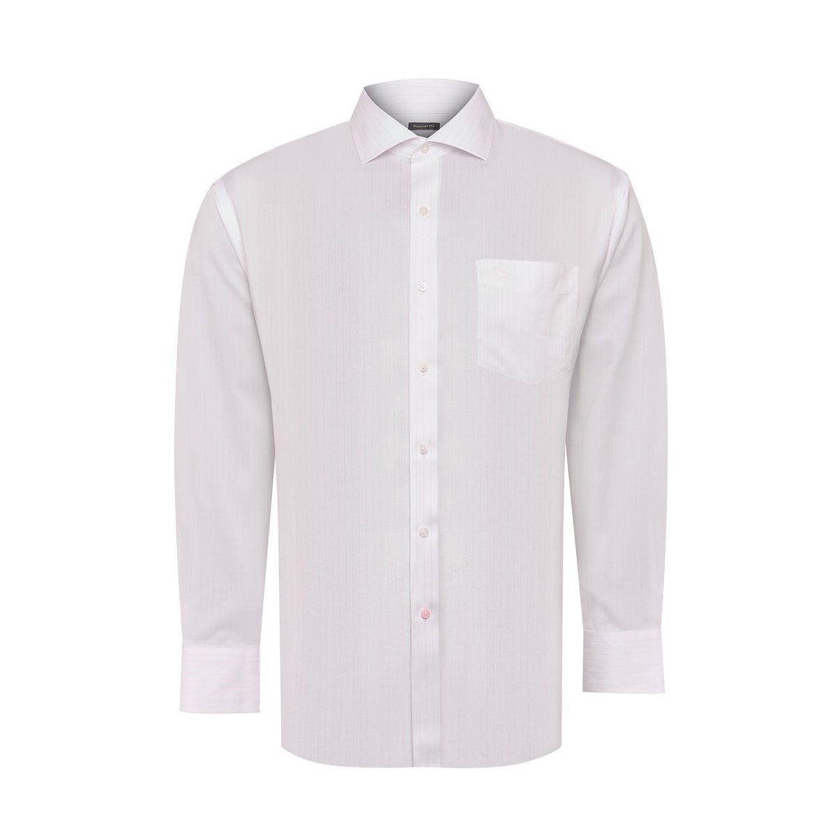 ROCKFORD - Camisa Algodón Libre de Arrugas Hombre Blanco ROCKFORD