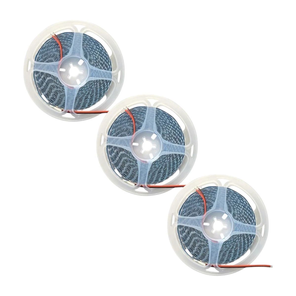 3 Cintas Led 12V 2835 5mt Luz Fría, marca GENERICO - Foto Principal