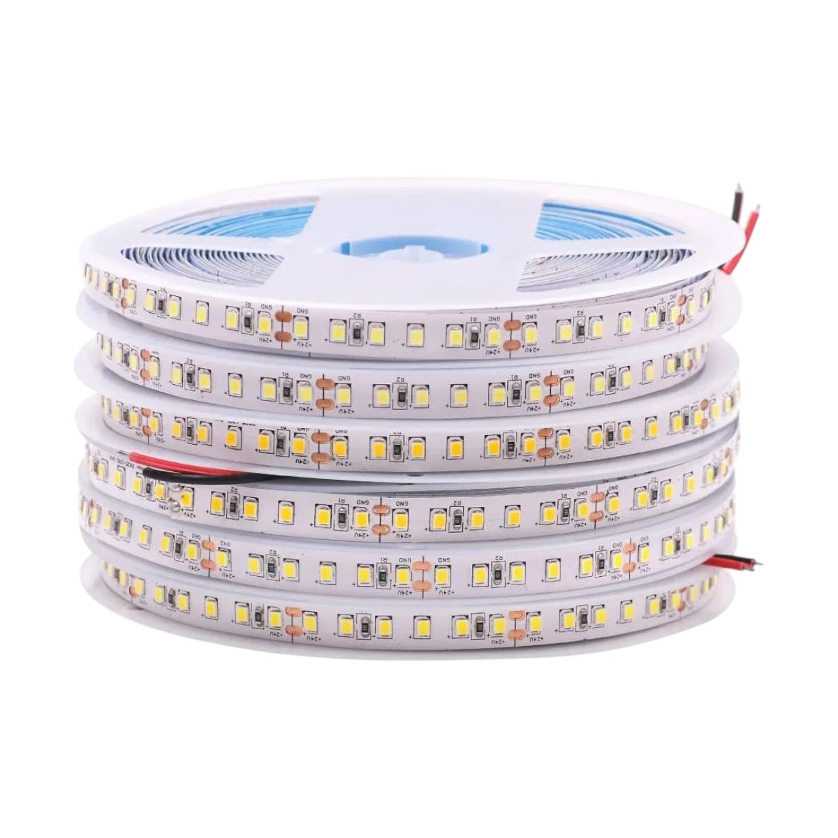 3 Cintas Led 12V 2835 5mt Luz Fría, marca GENERICO - Foto 2