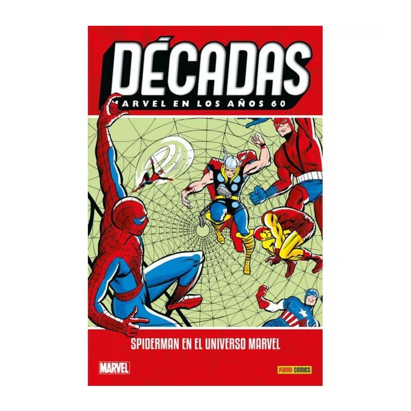 PANINI CHILE - Décadas N°3 - Marvel en los Años 60 - Spiderman en el Universo Marvel