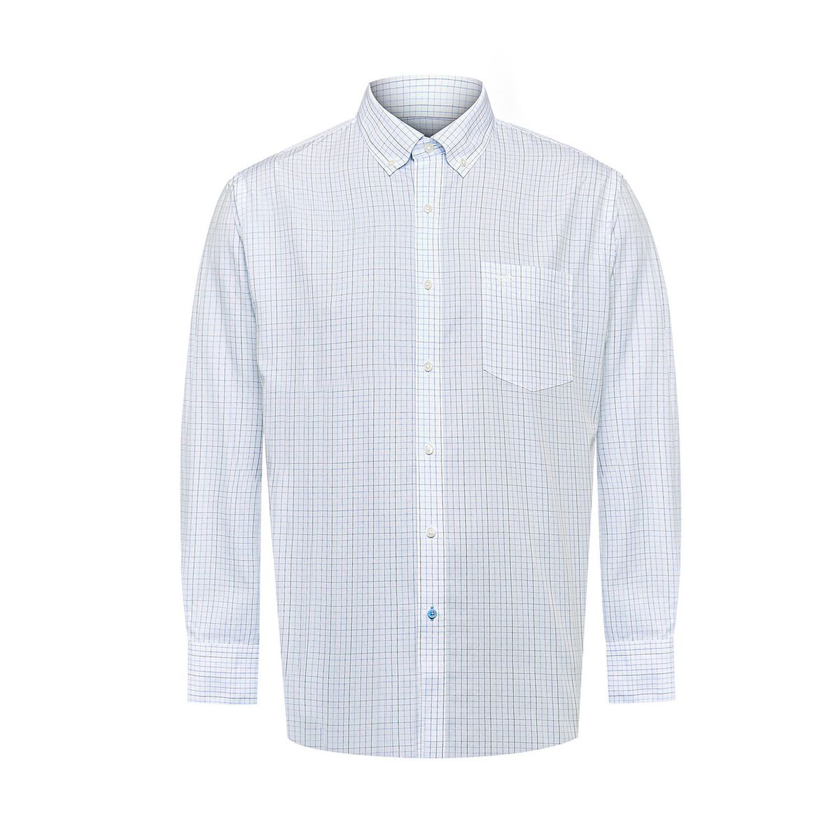 ROCKFORD - Camisa Libre de Arrugas Algodón Hombre Blanco ROCKFORD