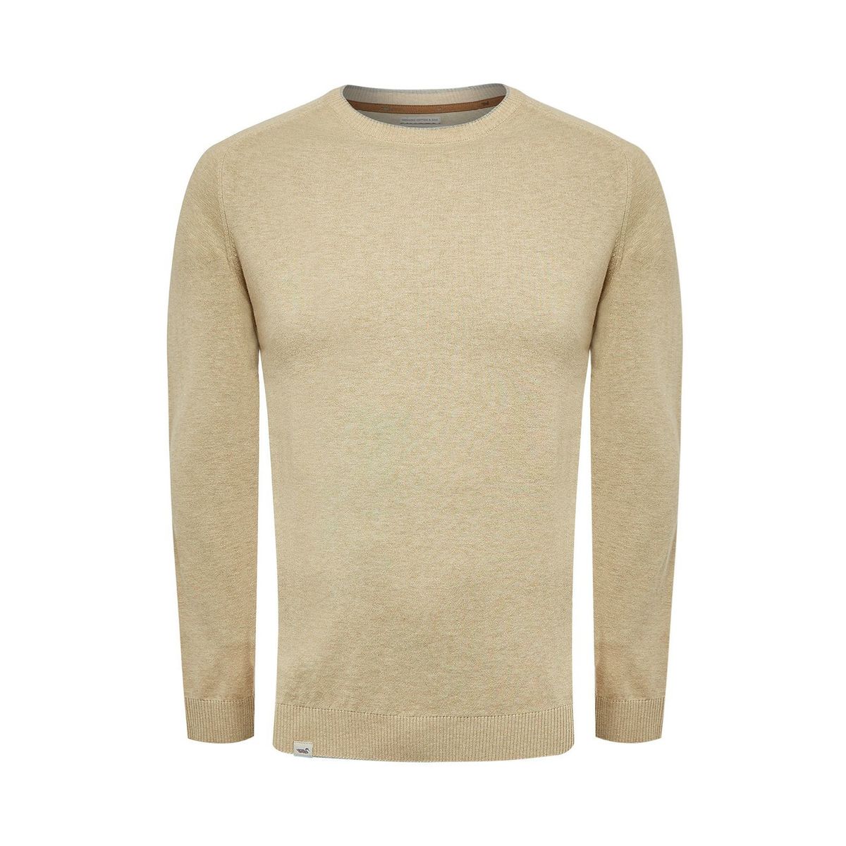 ROCKFORD - Sweater Algodón Orgánico Hombre Angri Beige ROCKFORD