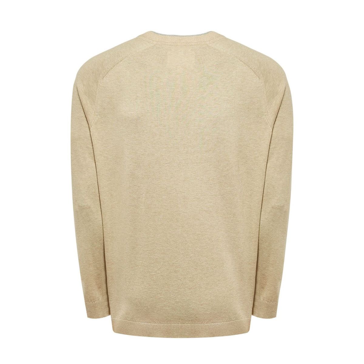 ROCKFORD - Sweater Algodón Orgánico Hombre Angri Beige ROCKFORD