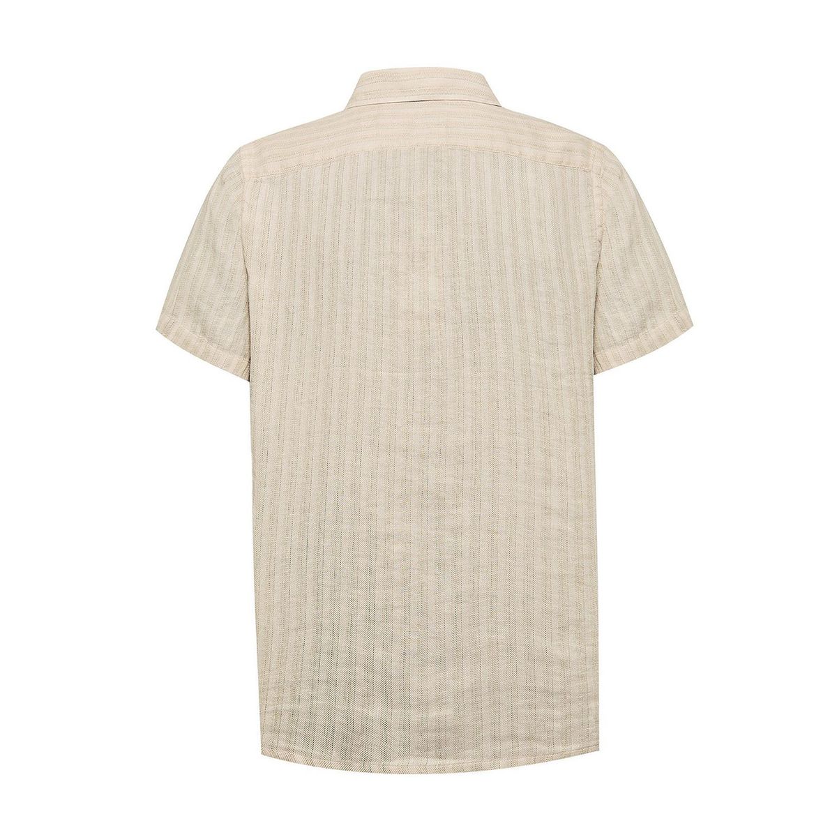 ROCKFORD - Camisa Lino Orgánico Hombre Duna Beige ROCKFORD