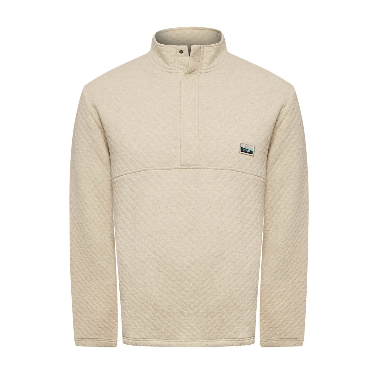 ROCKFORD - Polerón Algodón Orgánico Hombre Haze Beige ROCKFORD