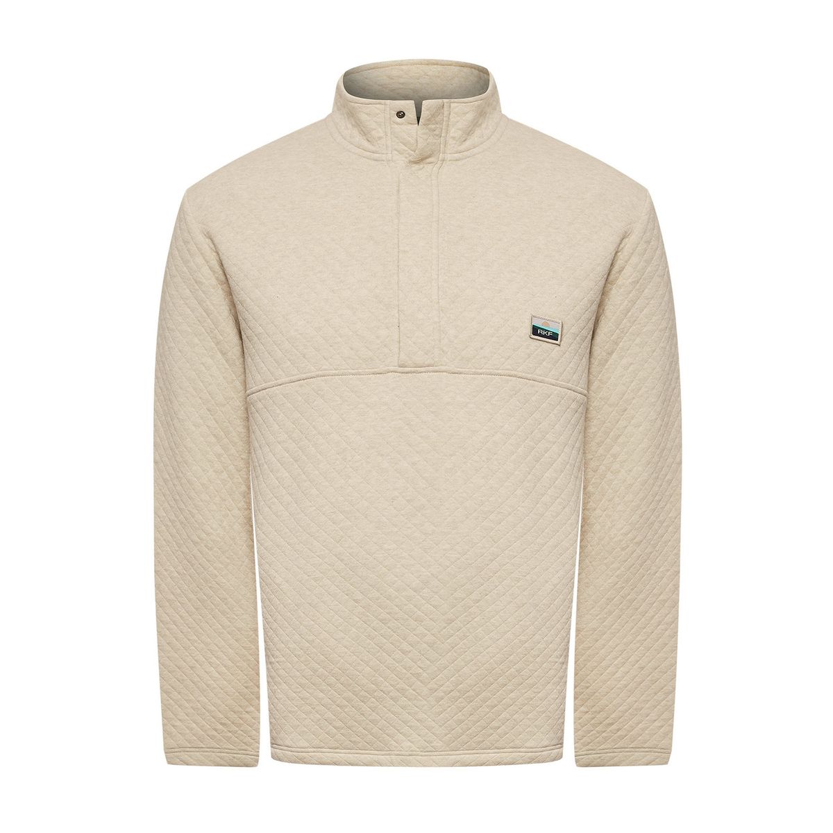 ROCKFORD - Polerón Algodón Orgánico Hombre Haze Beige ROCKFORD