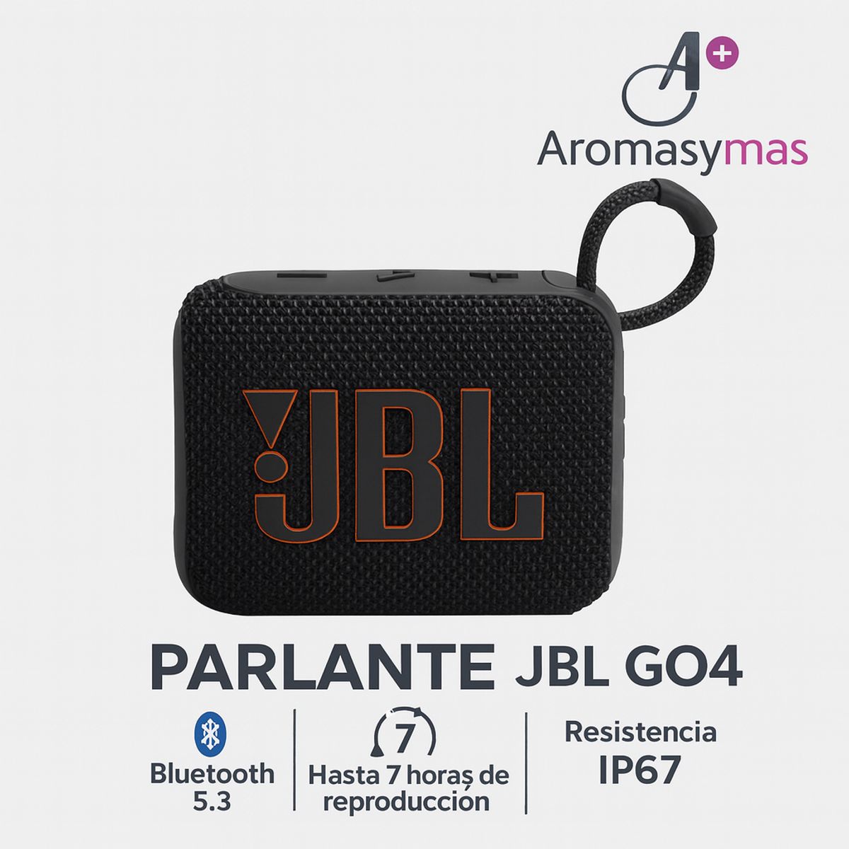 JBL - PARLANTE JBL GO 4 BLUETOOTH 5.3