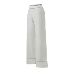 ROCKFORD - Pantalón Lino Orgánico Mujer Mekong Blanco